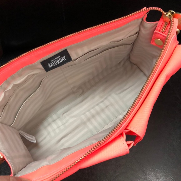 Kate Spade NY Saturday Crossbody Bag neon peach - Picture 7 of 16
